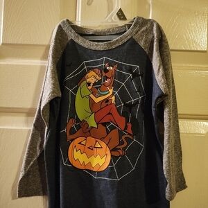 Scooby-Doo Long Sleeve Shirt with Halloween Design